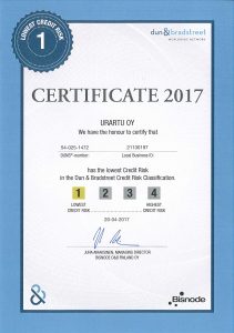 AAA Certificate 2017